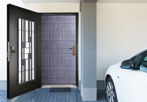 防水防污門 3│黑砂色